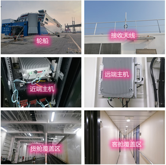 长丰镇海上游轮轮船渔船覆盖案例